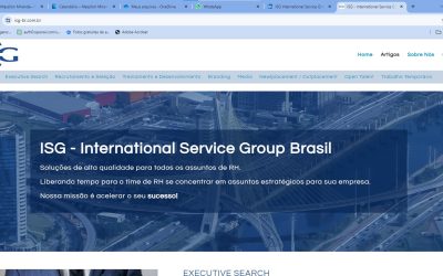 ISG – International Service Group Brasil lança página de internet em português